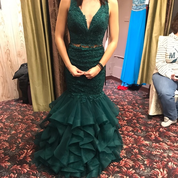 Splash Prom Dress - Picture 3 of 5